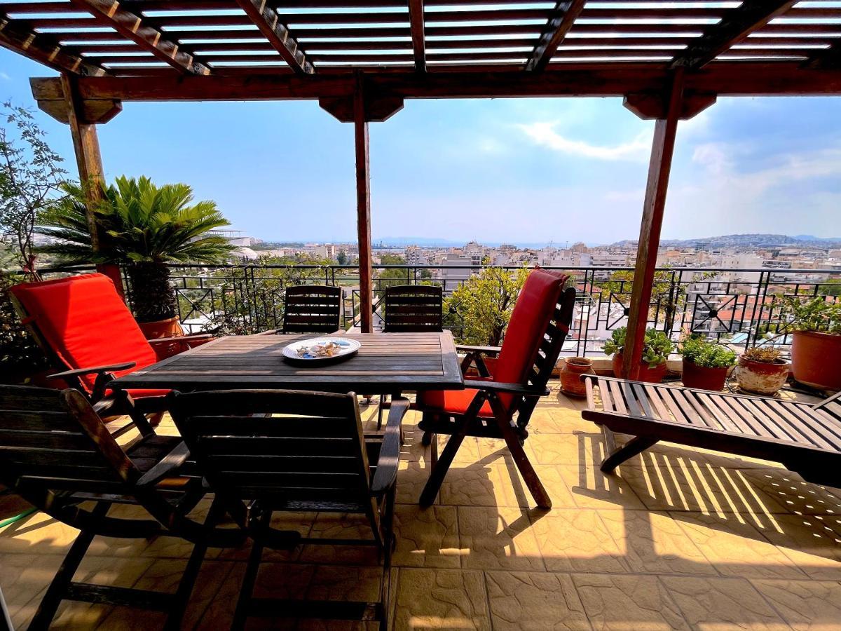 The Best Penthouse View Near Stavros Niarchos Foundation Athen Exterior foto