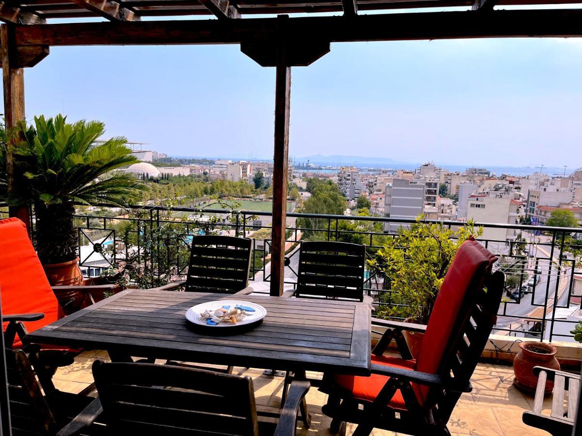 The Best Penthouse View Near Stavros Niarchos Foundation Athen Exterior foto